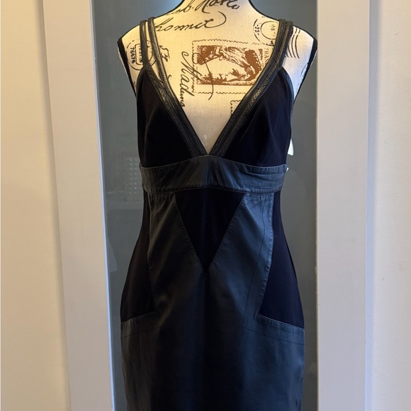 Tart Collections Dresses & Skirts - Tart Collections Black Faux Leather Dress